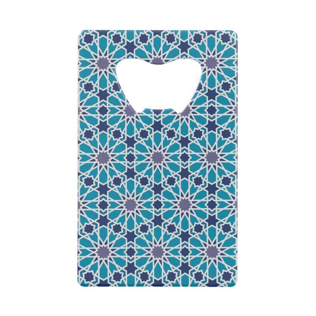 Abstract Pattern In Blue And Grey (Front)