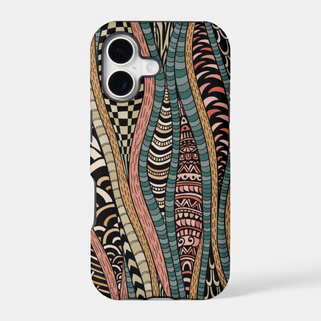 Abstract pattern in ethnic style (Back)