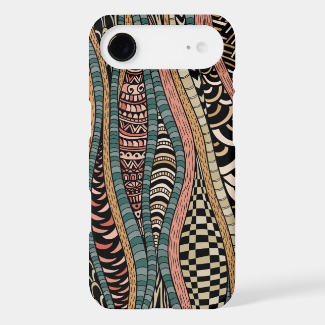 Abstract pattern in ethnic style Case-Mate iPhone case (Back)
