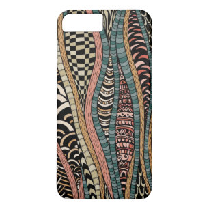 Abstract pattern in ethnic style iPhone 8 plus/7 plus case