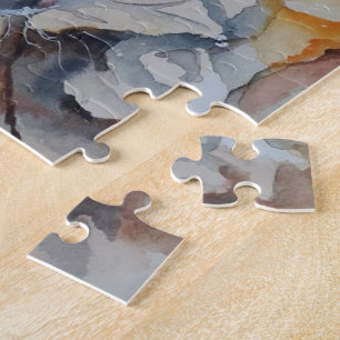 Abstract pattern jigsaw puzzle