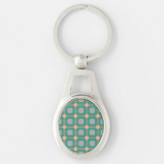 abstract pattern key ring