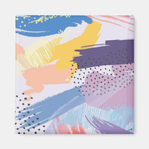 Abstract pattern magnet