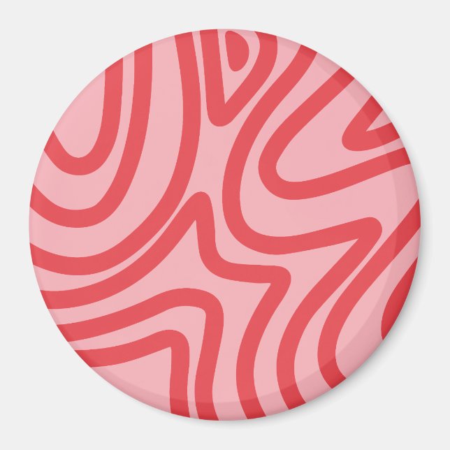 abstract pattern magnet (Front)