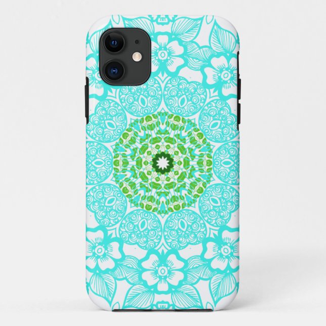 Abstract pattern mandala iphone 5 cases (Back)