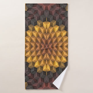 Abstract pattern manipulationabstract,art,artistic bath towel