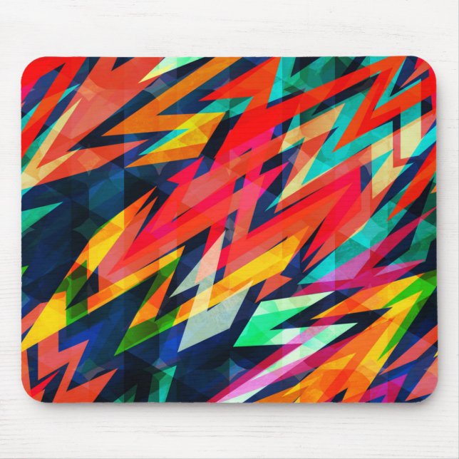 Abstract pattern mouse pad (Front)