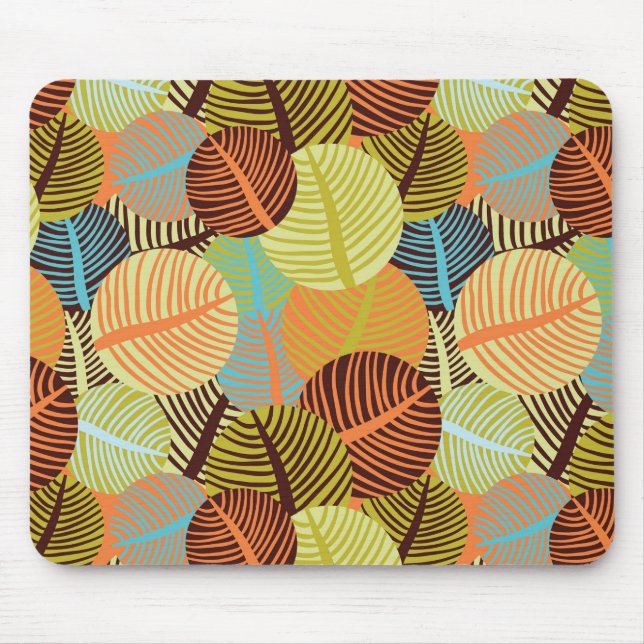 Abstract pattern mouse pad (Front)