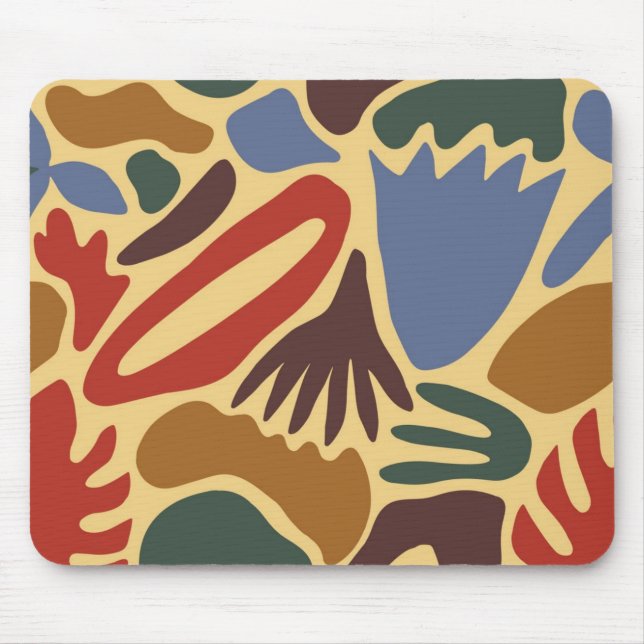 Abstract pattern mouse pad (Front)