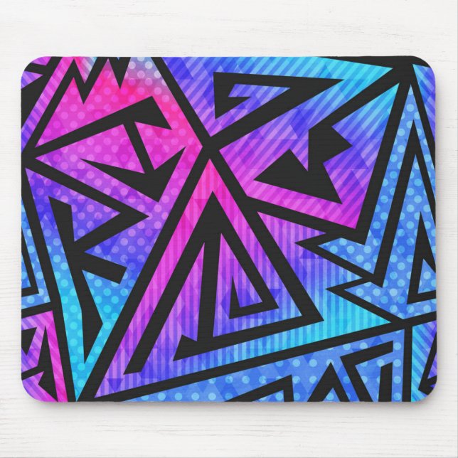 Abstract pattern mouse pad (Front)