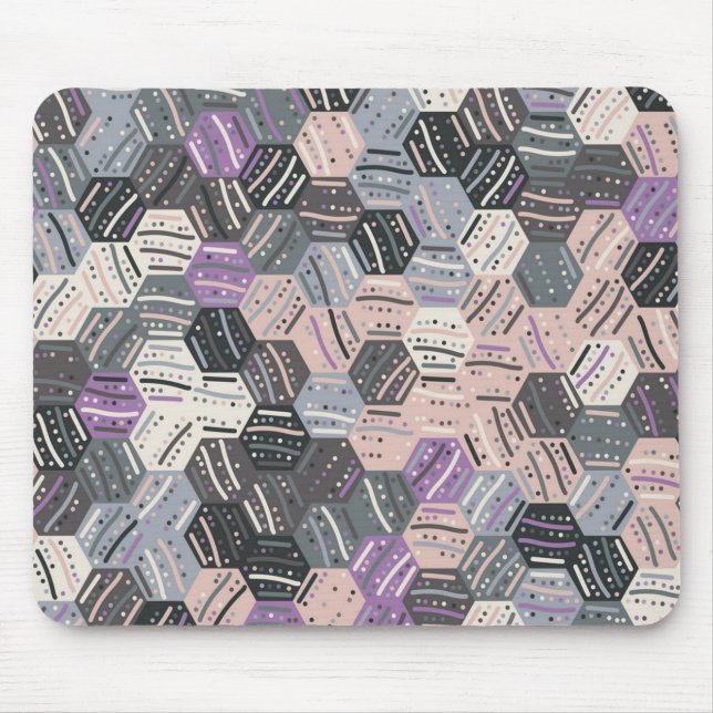 Abstract pattern mouse pad (Front)