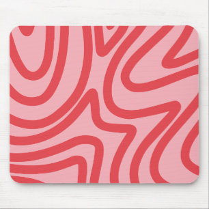 abstract pattern mouse pad