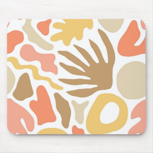 Abstract pattern mouse pad (Front)