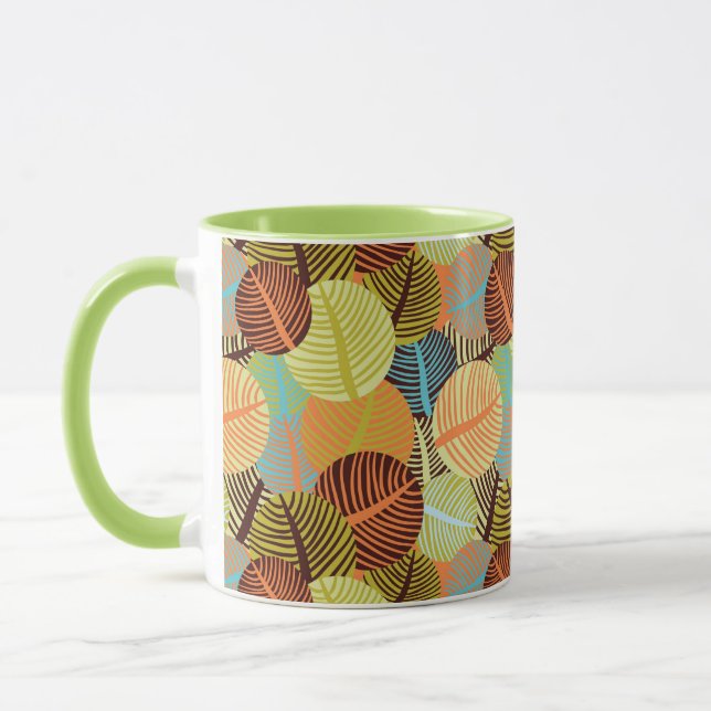 Abstract pattern mug (Left)