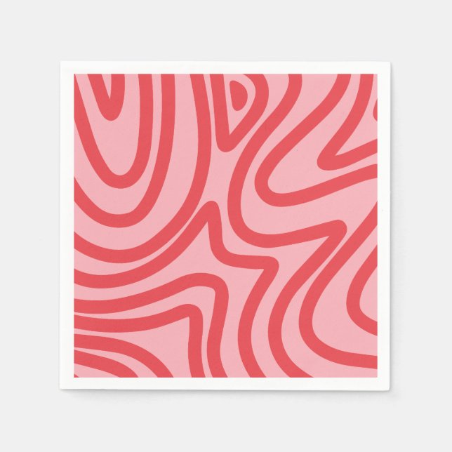 abstract pattern napkin (Front)