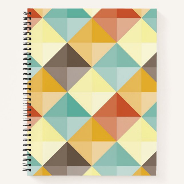 Abstract pattern notebook (Front)