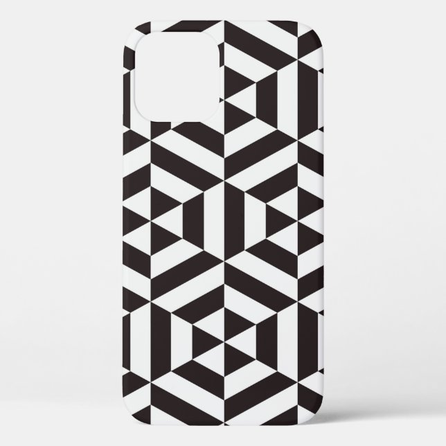 Abstract pattern of geometric hexagon seamless pat Case-Mate iPhone case (Back)