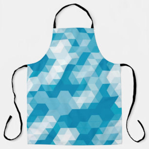 Abstract pattern of geometric shapes backgroundabs apron