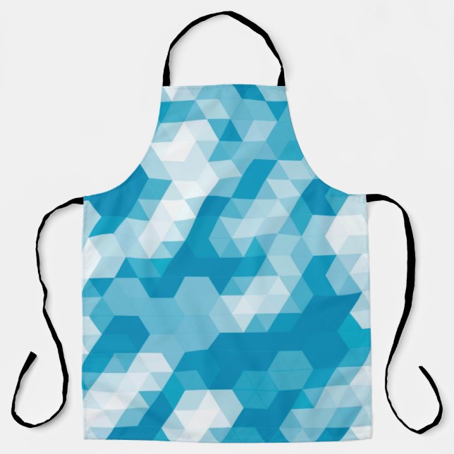 Abstract pattern of geometric shapes backgroundabs apron (Front)