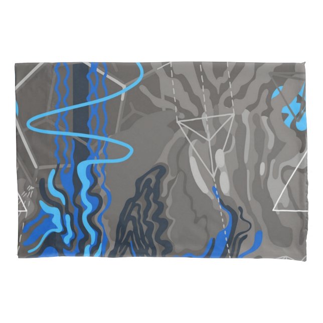 Abstract pattern pillowcase (Front)