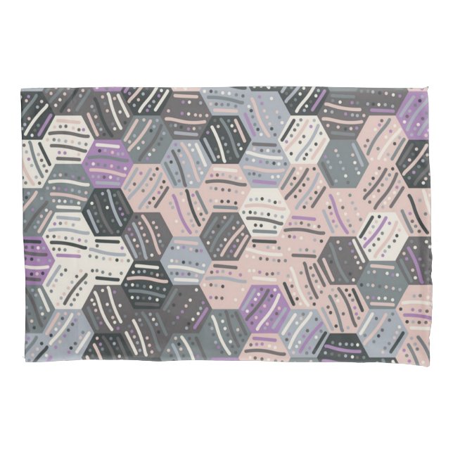 Abstract pattern pillowcase (Front)