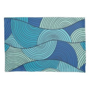 Abstract pattern pillowcase