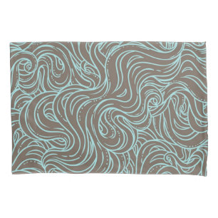 Abstract pattern pillowcase