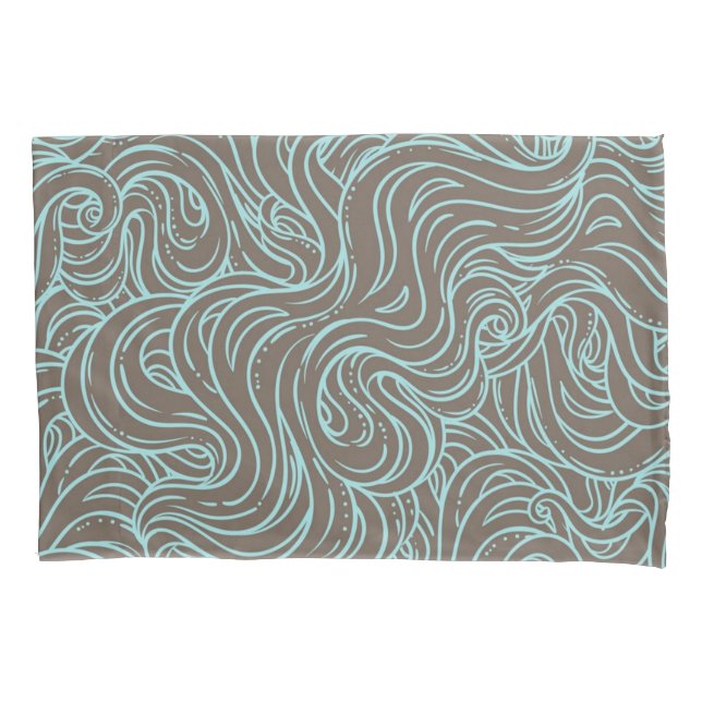 Abstract pattern pillowcase (Front)