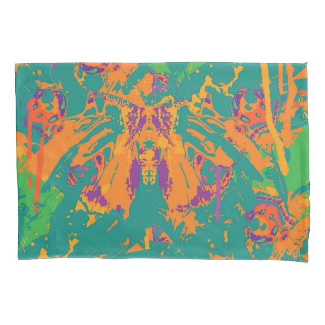 Abstract pattern pillowcase (Front)