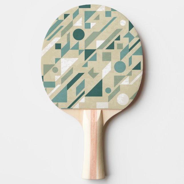 Abstract pattern ping pong paddle (Front)