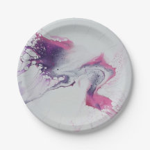 Abstract pattern pink purple white.