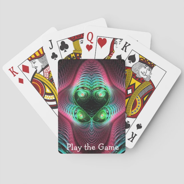 Abstract Pattern Playing Cards (Back)