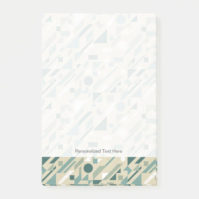 Abstract pattern post-it notes (Front)