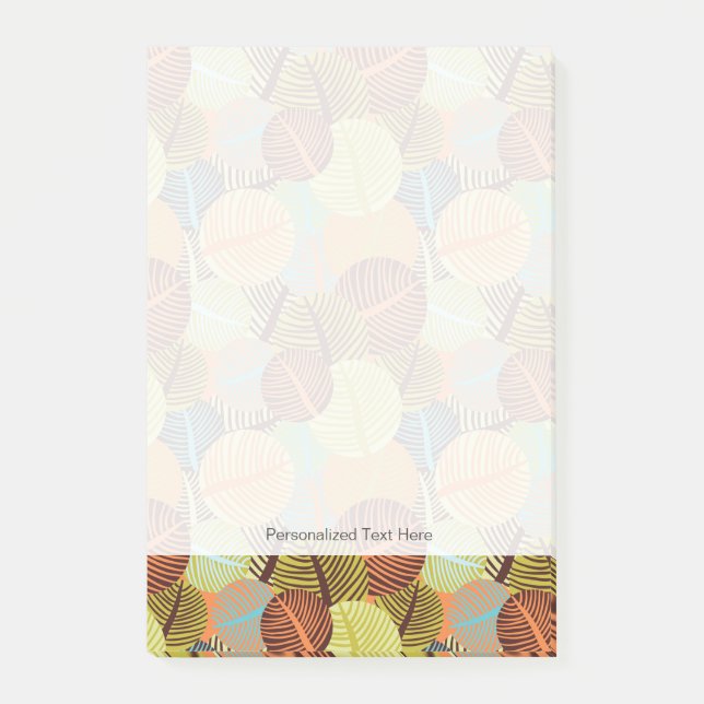 Abstract pattern post-it notes (Front)