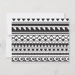 abstract pattern postcard