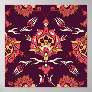 Abstract pattern poster