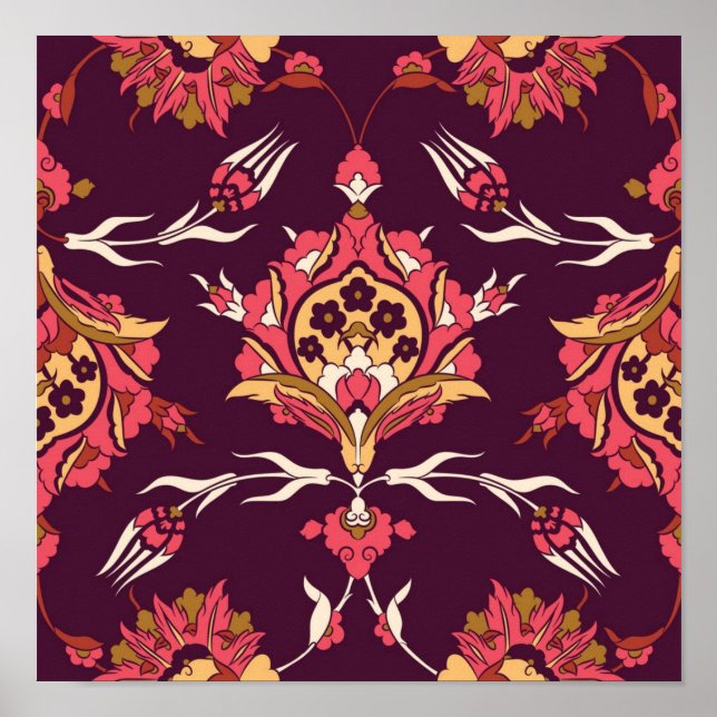 Abstract pattern poster (Front)