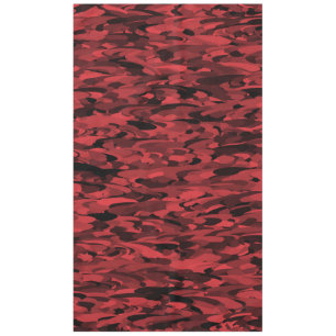 Abstract Pattern Red Black Tablecloth