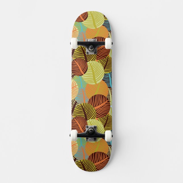 Abstract pattern skateboard (Front)