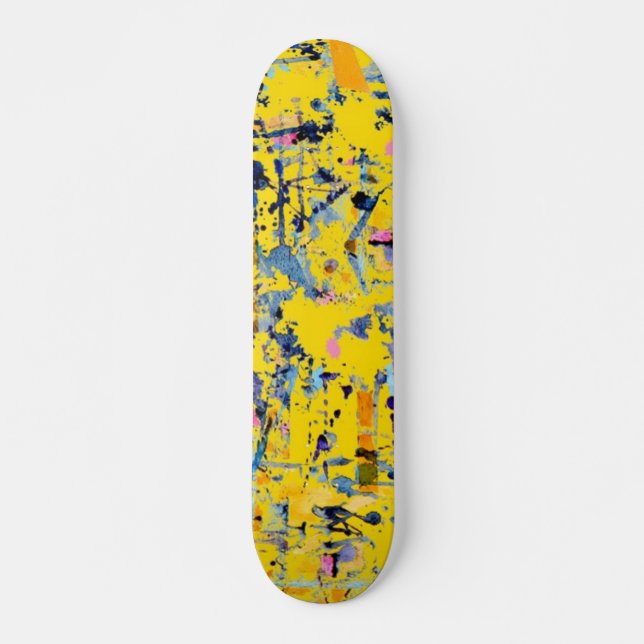 Abstract pattern skateboard (Front)