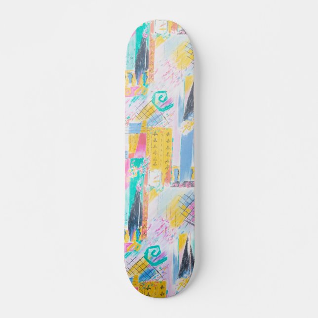 Abstract pattern skateboard (Front)