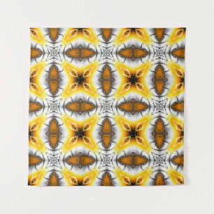 Abstract pattern. Square ornamental regular backgr Tapestry