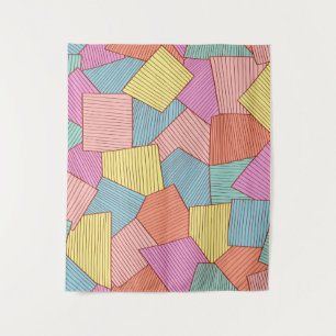 Abstract pattern tapestry