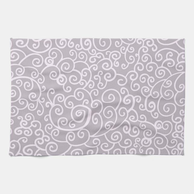Abstract pattern tea towel (Horizontal)