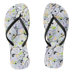 Abstract pattern thongs