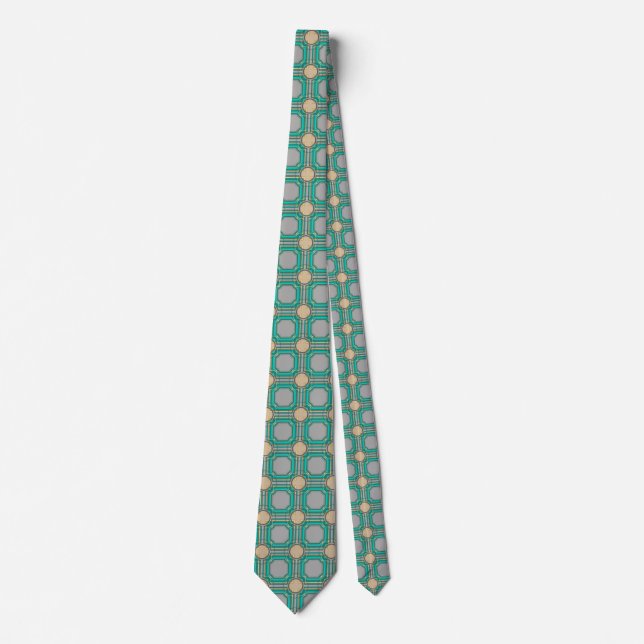 abstract pattern tie (Front)