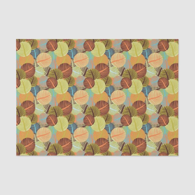 Abstract pattern tissue paper (Front)