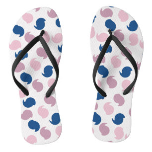 Abstract Pattern Tweaked Circle Thongs