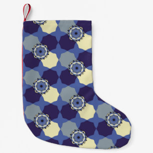 Abstract pattern with classic Arabic elementsabstr Small Christmas Stocking
