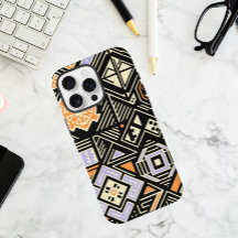 Abstract pattern with geometric shapes